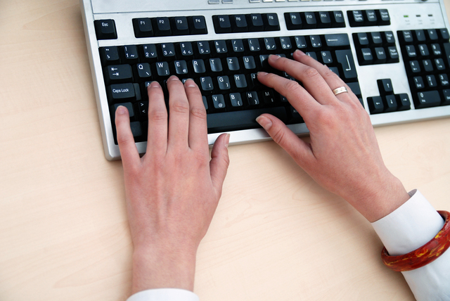 2 minute typing test
